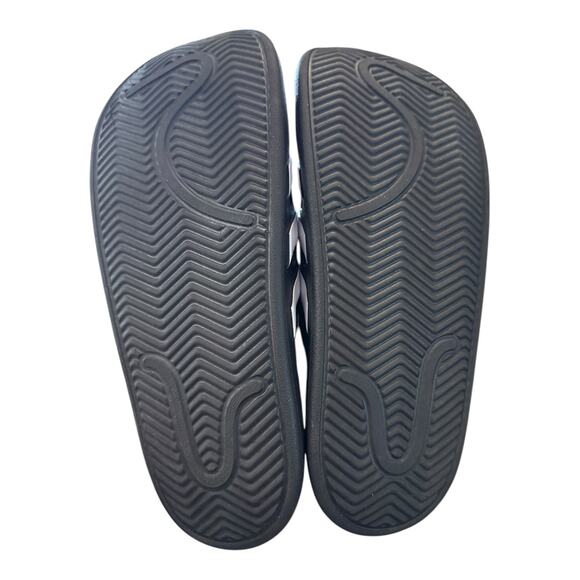 adidas Adilette Clog Black Cloud White Black Slip On GZ5886 Men's Sandals 13 - Picture 6 of 6